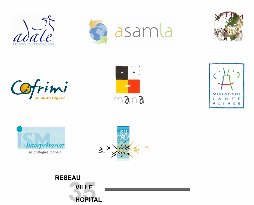 logos associations signatires de la charte